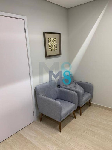 Imagem 2 de 10 de Sala Para Alugar, 37 M² Por R$ 3.000,00/mês - Vila Partenio - Mogi Das Cruzes/sp - Sa0013