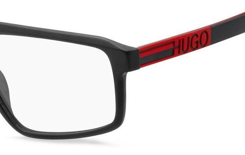 Lentes Hugo Hg1190 003 Negro Mate Oftalmico Color Negro Mate 003