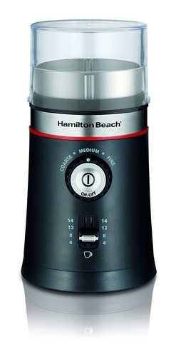 Molino De Café Hamilton Beach 80393 Custom Negro 