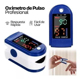 Oximetro De Dedo Digital Pediátrico Adulto Profesional Pulso