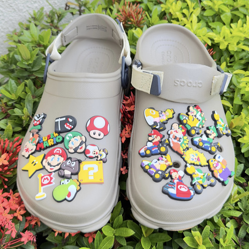 Pack Charms - Pines Para Crocs Mario Bros