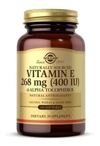 Vitamina E 400 Ui - 268mg (100 Soft)