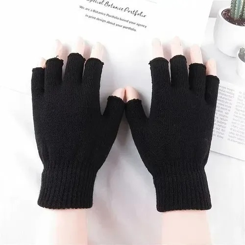 Guantes Térmicos Para Mujer Y Hombre Tejidos - Sin Dedos 