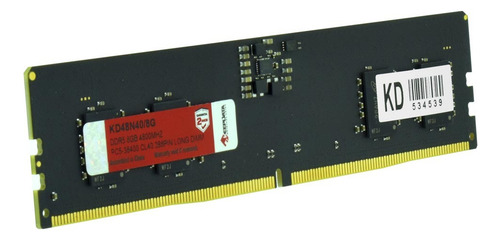 Memória Ram Keepdata 8gb Ddr5 4800 Mhz - Kd48n40/8g