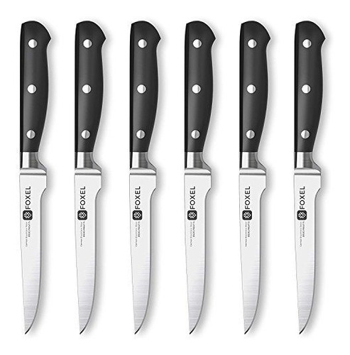 Black Steak Knives Knife Set De 6 O 12 Cajas De Regalo No De