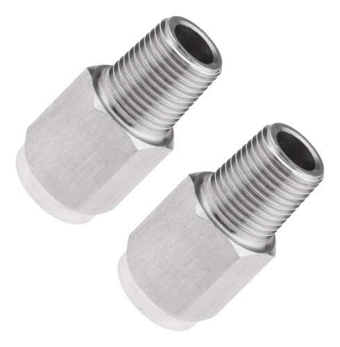 2 Unids 1/8npt A M10x1.0 Medidor De Presion Reductor Conecto