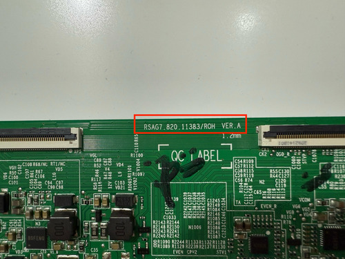 Tarjeta T-con Hisense 75a6h Rsag7.820.11383/roh S.o.s. (Usado)