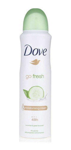 Desodorante Dove Antitranspirante Spray Go Fresh Cucu 150 Ml