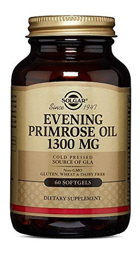 Solgar  Aceite De Primrose De Noche, 1300 Mg Softgels  Apo