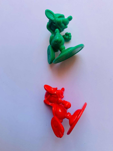 2 Figuras Mini Tin Juego Mesa Atrapa Ratones Hasbro Año 2004 (Usado)
