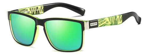 Gafas De Sol Polarizado Dubery D518 Verde/negro Uv400 Unisex