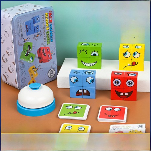 Mini Caja De Hierro Face Change (2 Cm), Bloques De Construcc