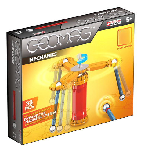 Juego Mecanico Imantado Classic 33 Geomag - Flaber