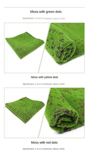 ... Follaje Artificial Musgo For Muro Verde 100*100cm