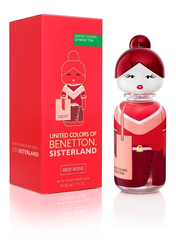 Benetton Sisterland Red Rose Toilette 80ml