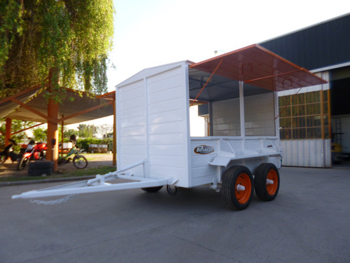 Imagen 18 de 25 de Acoplado Trailer 6 Cheques Cerrado Taller Rodante 3.5 Mts