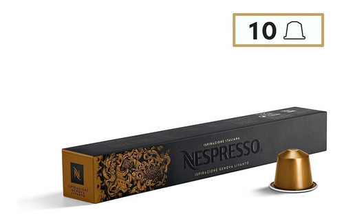 Cápsulas Nespresso Inspirazione Genova Livanto - 10 Cápsulas