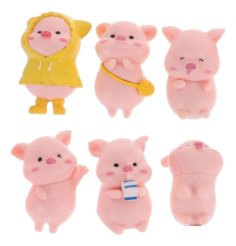 Z Pegatinas Magnéticas For Nevera Con Forma De Cerdo De