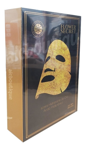 Máscara Facial De Oro Ácido Hialurónico Pack De 10 Unidades