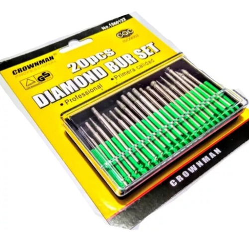 20 Brocas Diamantadas Dibujo En Vidrio Multipropósito