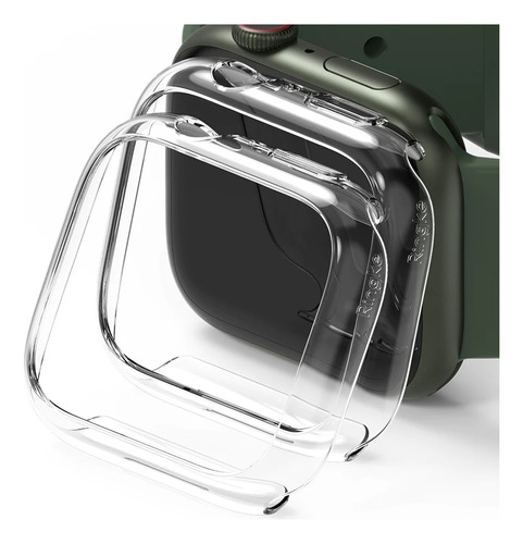 Kit Capa 2un Ringke Slim - Apple Watch 9 8 7 6 5 4 Se (45mm)