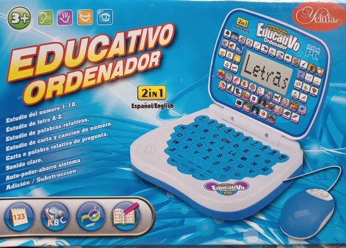 Computador Didactico Infantil Niño Mini Computador Educativo