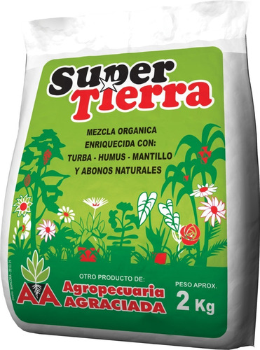 Super Tierra Agro A. Paquete 2 Kg.