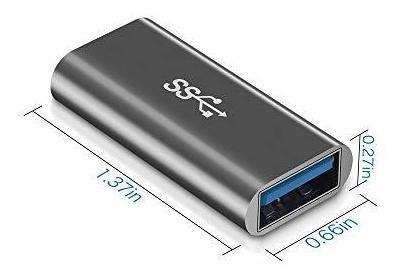 Adaptador Usb 3.0 Qianlink, 2-pack, Tipo A Hembra A Hembra,
