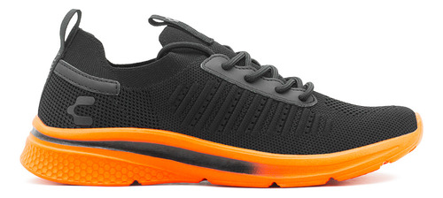 Tenis Caballero Charly® Running Ultra Ligeros Color Negro
