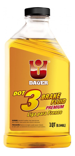 Liga De Frenos Dot 3 Dauer 1qt Equivale 1 L