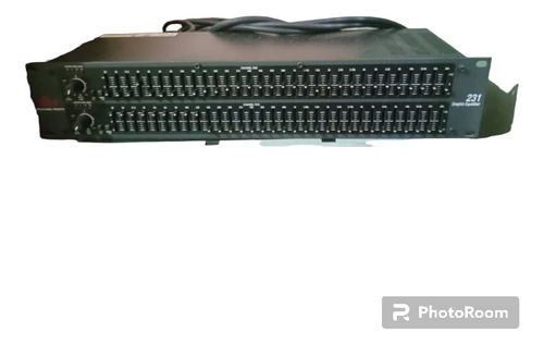 Ecualizador Doble Dbx Modelo 231 Profesional (Usado)