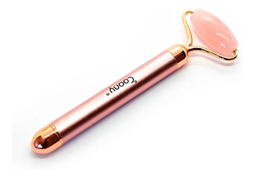 Coony Energy Beauty Roller Masajeador Cuarzo Rosa Vibrador