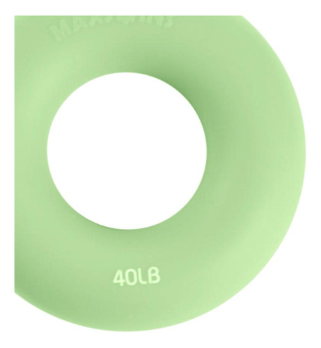 Entrenamiento De Aptitud De Muñeca De Silicona Verde 100lb