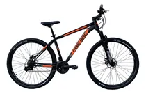 Comprar Bicicleta Mountain Mtb Firebird R29 21 Vel Disco Suspension Color Negro\u002Fnaranja Turbo Tamaño Del Cuadro M