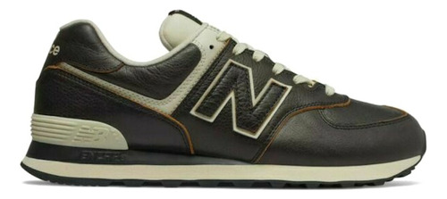 Zapatillas New Balance 574 Black Leather Ml574lpk-u