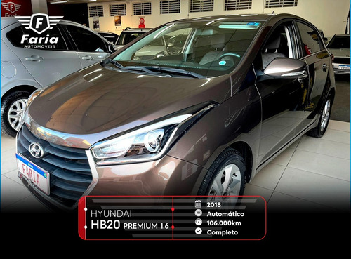 Hyundai HB20 1.6 PREMIUM 16V FLEX 4P AUTOMÁTICO