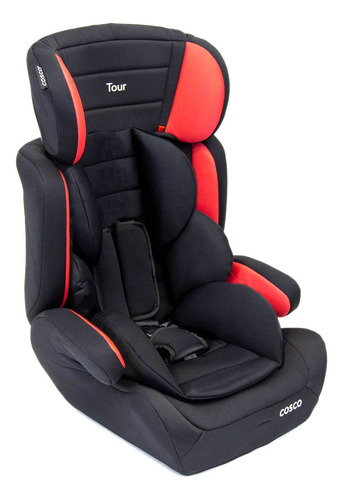 Cadeira infantil para carro Cosco Cadeirinha Tour preto e vermelho