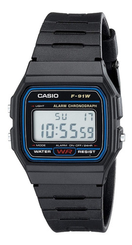 Reloj Casio F91w-1 Unisex Clasico Envío Gratis Original Gtia