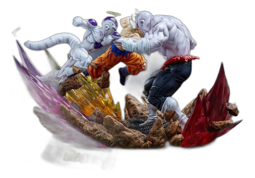 Freezer Goku Vs Jiren Dbz Archivo Stl Obj Para Impresion 3d