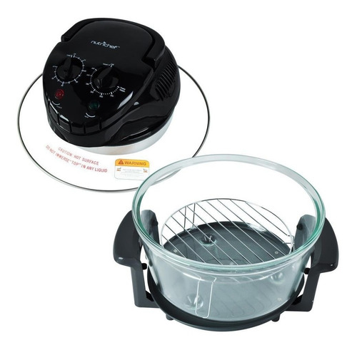 Nutrichef Convección Encimera Horno Tostador | Freidora Aire