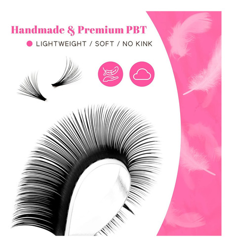 Tdance Extensiones De Pestañas Volumen Rápido 0.05 D Curl