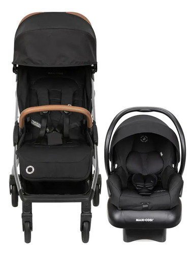 Coche Travel System Maxi Cosi Eva Essential Graphite