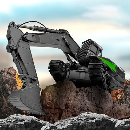 Excavadora De Aleación A Control Remoto Modelo 5018