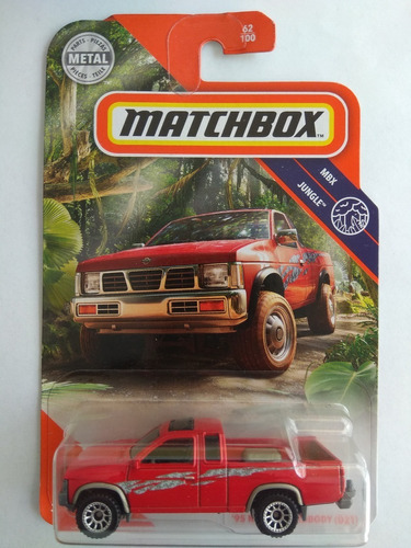 Matchbox 95 Nissan Hardbody (d21) Camioneta Roja Mb9