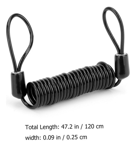 Cables De Bloqueo Antirrobo Profesionales Para Frenos De Dis