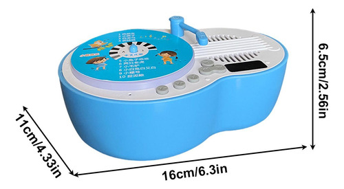 Fonógrafo Para Niños Gramófono Para Niños Tocadiscos De Máqu