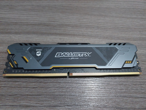 Memória Ddr4 Crucial Ballistix 8gb 2666mhz (Usado)