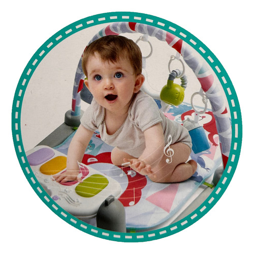 Tapete Gimnasio Bm Toys De Control 6662ab