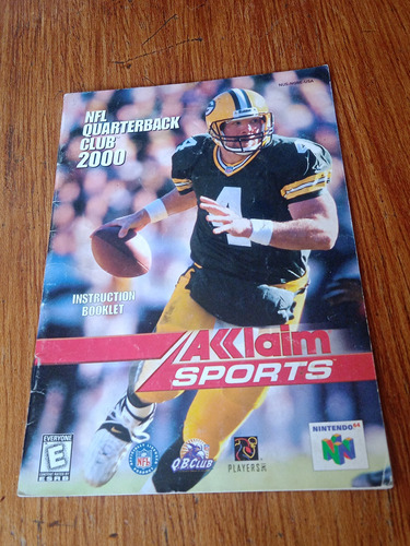 Manual Nfl Quarterback Club 2000 Nintendo 64