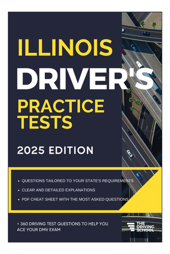 Libro: Exámenes De Práctica De Conducir De Illinois: + 360